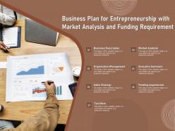 Business Plan For Entrepreneurship With Market Analysis And Funding Requirement