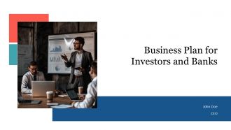 Business Plan For Investors And Banks PPT Structure AT