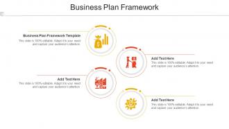 Business Plan Framework Ppt Powerpoint Presentation Show Display Cpb