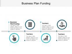 Business plan funding ppt powerpoint presentation file professional cpb