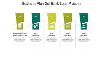 Business plan get bank loan process ppt powerpoint presentation outline background designs cpb