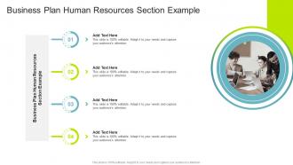 Business Plan Human Resources Section Example In Powerpoint And Google Slides Cpb
