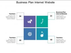 Business plan internet website ppt powerpoint presentation outline clipart cpb