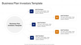 Business Plan Investors Template In Powerpoint And Google Slides Cpb