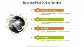 Business Plan Outline Sample In Powerpoint And Google Slides Cpb