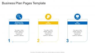 Business Plan Pages Template In Powerpoint And Google Slides Cpb