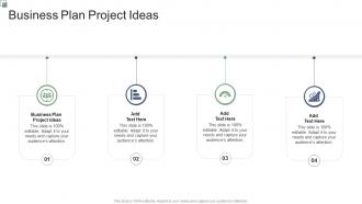 Business Plan Project Ideas In Powerpoint And Google Slides Cpb