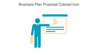 Business Plan Proposal Colored Icon In Powerpoint Pptx Png And Editable Eps Format