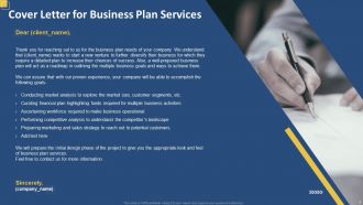 Business plan proposal powerpoint presentation slides