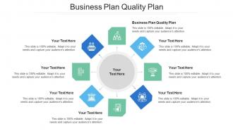 Business Plan Quality Plan Ppt Powerpoint Presentation Show Cpb