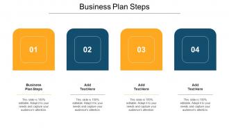 Business Plan Steps In Powerpoint And Google Slides Cpb