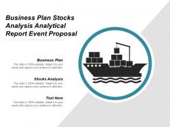 Business plan stocks analysis analytical report event proposal cpb