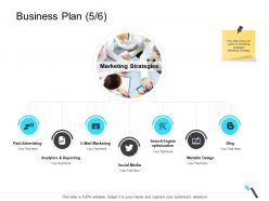 Business plan strategies business operations management ppt elements