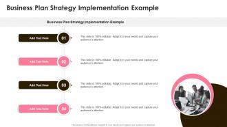 Business Plan Strategy Implementation Example In Powerpoint And Google Slides Cpb