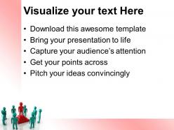 Business plan strategy powerpoint templates leader win metaphor company ppt