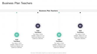 Business Plan Teachers In Powerpoint And Google Slides Cpb