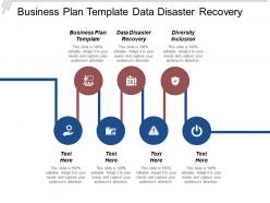 Business plan template data disaster recovery diversity inclusion cpb