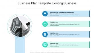 Business Plan Template Existing Business In Powerpoint And Google Slides Cpb