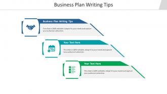 Business plan writing tips ppt powerpoint presentation outline example introduction cpb