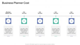 Business Planner Cost In Powerpoint And Google Slides Cpb