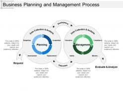 Business planning and management process