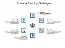 Business planning challenges ppt powerpoint presentation infographics visuals cpb