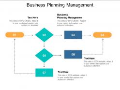 Business planning management ppt powerpoint presentation infographic template maker cpb