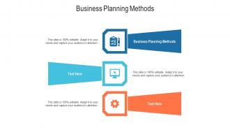 Business planning methods ppt powerpoint presentation infographic template icon cpb