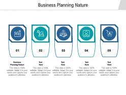 Business planning nature ppt powerpoint presentation model show cpb