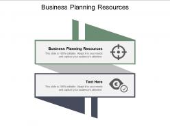 Business planning resources ppt powerpoint presentation diagram lists cpb
