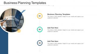 Business Planning Templates In Powerpoint And Google Slides Cpb