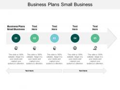 Business plans small business ppt powerpoint presentation gallery information cpb