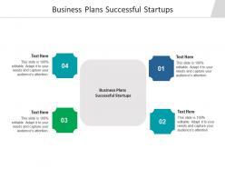 Business plans successful startups ppt powerpoint presentation inspiration cpb