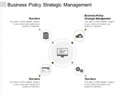 Business policy strategic management ppt powerpoint presentation professional rules cpb