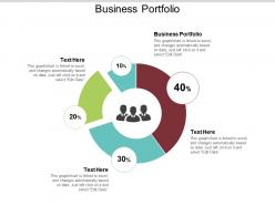 Business portfolio ppt powerpoint presentation file skills cpb