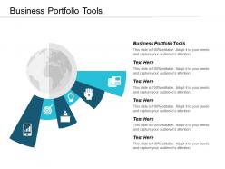 Business portfolio tools ppt powerpoint presentation professional clipart images cpb