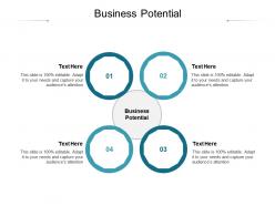 Business potential ppt powerpoint presentation show slideshow cpb