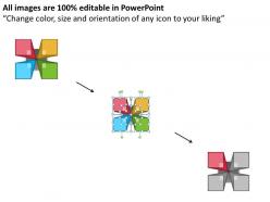 Business power point mixed diagram for operation powerpoint slides 0522