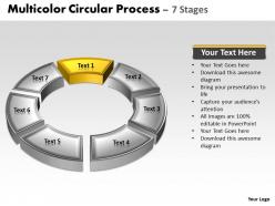 Business powerpoint templates 3d animated multicolor circular process sales ppt slides