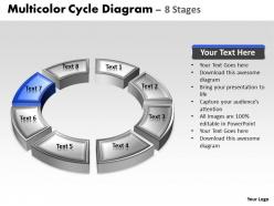 Business powerpoint templates 3d animated multicolor cycle diagram sales ppt slides