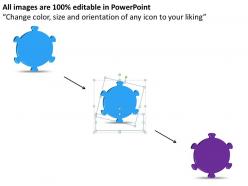 Business powerpoint templates 3d circular flow puzzle piece process diagram 12 stages sales ppt slides