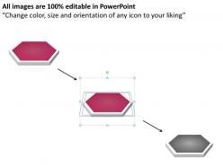 Business powerpoint templates 4 phase diagram ppt 3d linear process sales slides