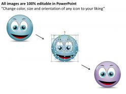 Business powerpoint templates animated smiley face express great emotion sales ppt slides