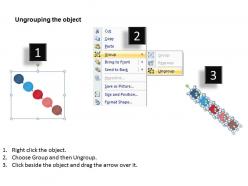 Business powerpoint templates circular ppt arrow description of 5 steps sales slides
