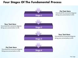 Business PowerPoint Templates four state diagram ppt of the fundamental process Sales Slides