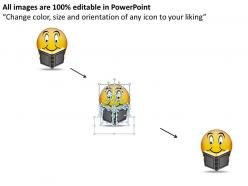 15769875 style variety 3 smileys 1 piece powerpoint presentation diagram infographic slide