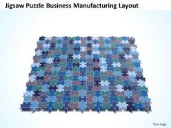 Business powerpoint templates jigsaw sales puzzle manufacturing layout ppt slides
