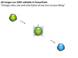 Business powerpoint templates linear flow circle arrow process 3 stages sales ppt slides