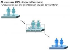 Business powerpoint templates linear process diagram sales ppt slides