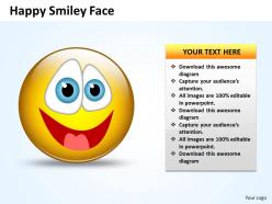 Business powerpoint templates naughty emoticon showing his tongue sales ppt slides